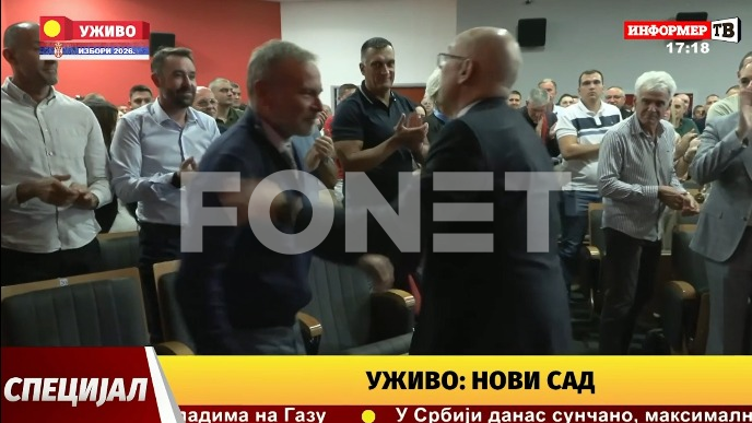 Stojković na skupu, ne u školi